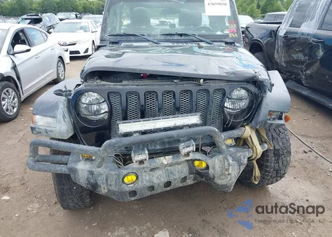 2018 Jeep Wrangler Unlimited Sport S 4X4 from USA, damaged, VIN 1C4HJXDG4JW257869